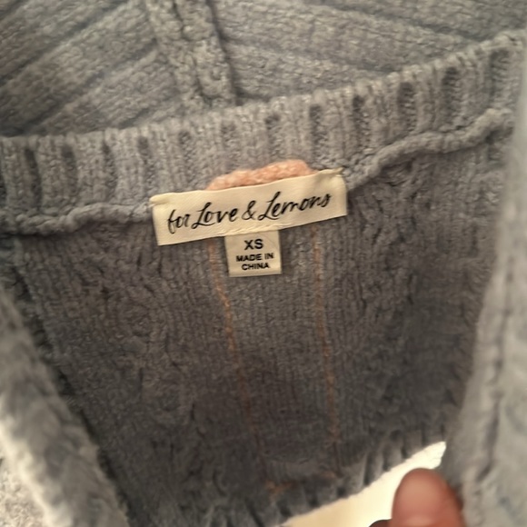 For Love & Lemons ‘Paige’ Knitz top - Picture 2 of 3